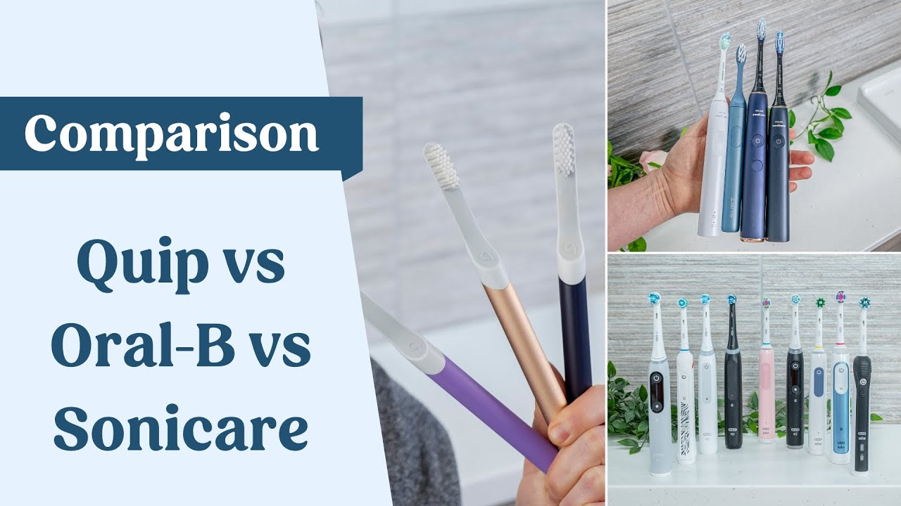 Video Thumbnail: Quip vs Oral-B vs Sonicare Electric Toothbrush Comparison