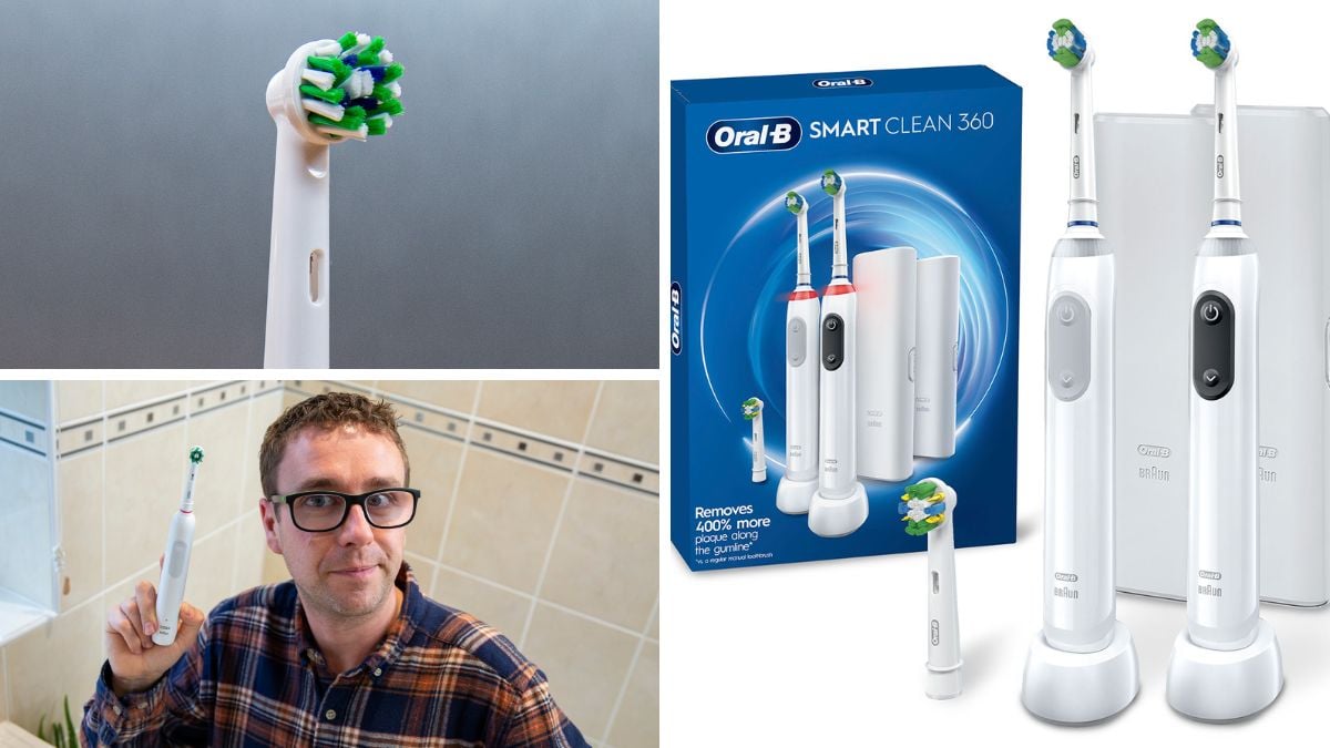 Oral-B Pro 1000 vs Smart Clean 360 1