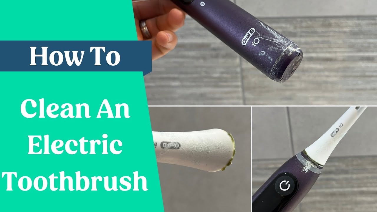 Video Thumbnail: How to clean an electric toothbrush