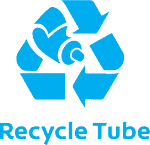 Recyclable tube logo